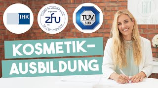 Kosmetikausbildung TÜV AZAV ZFU IHK staatlich anerkannt – was ist das Richtige [upl. by Analed]