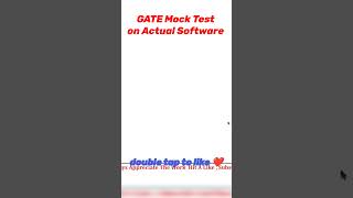 Gate Free Mock test  GATE exam software online gate2023 [upl. by Reis]