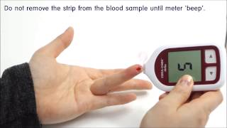 CERACHEK Hb plus Hemoglobin measuring system H400  How to Use Capillary Blood [upl. by Nryhtak]