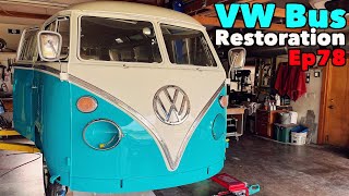 VW Bus Restoration  Episode 78  Its ALIVE  MicBergsma [upl. by Atiekram]