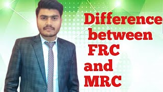 Difference Between FRC and MRC [upl. by Julee]