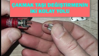 Çakmak Taşı Nasıl Değiştirilir En Kolay İki Yöntem [upl. by Ahsenet696]