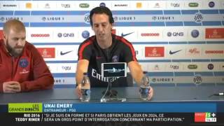 El crack de Unai Emery explicándose en francés [upl. by Reade]