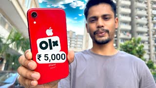 I Bought Apple iPhone XR in Just ₹5000 From OLX  मस्त Deal😀 [upl. by Ebner499]