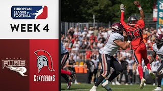 Rhein Fire  Cologne Centurions Highlights  Week 4  Season 2023 [upl. by Sax]