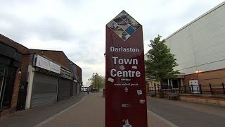 Darlaston Town Centre Walkalong [upl. by Ivie]