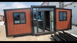 40ft expandable container house [upl. by Enelrac]