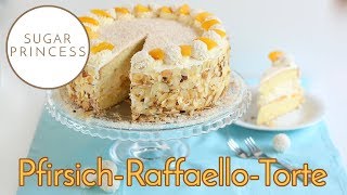 Raffaello Torte  Kokos Torte Super lecker einfach und schnell  Rezept von Sugarprincess [upl. by Nnaeiram]