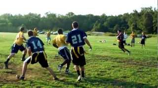 Intramural Football League at the College of Charleston [upl. by Ahso119]