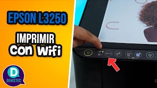 Epson L3250  Imprimir desde Pc o Laptop con WiFi de casa [upl. by Yvel279]