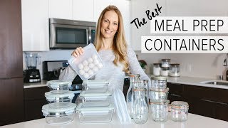 MEAL PREP CONTAINERS 4 awesome containers that arent plastic [upl. by Lelia752]