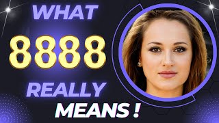 What 8888 Really Means❤️Why You Keep Seeing ANGEL Number 8888🔥Meaning [upl. by Nesnar]