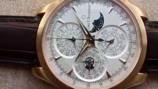 Carl F Bucherer Manero Perpetual Calendar Chronograph [upl. by Alburga]