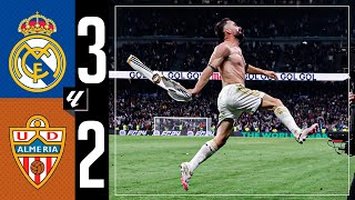 Real Madrid 32 Almería  HIGHLIGHTS  LaLiga 202324 [upl. by Sheela370]