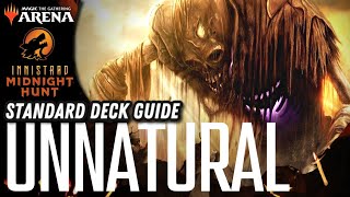 GIANT ELF SKELETONS 🧝☠️ Golgari Elfball  Unnatural Growth  MTG Arena Standard Innistrad Deck [upl. by Bucky]