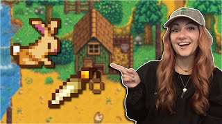 How to get Rabbits Foot in Stardew Valley [upl. by Mat90]