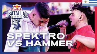 SPEKTRO vs HAMMER  Cuartos  Red Bull Uruguay 2020 [upl. by Landry870]