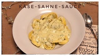 5 Minuten Käsesoße Tortellini in KäseSahnesoße günstig und einfach kann so lecker sein [upl. by Jandel]