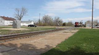 SOO 6029 at Tomah WI [upl. by Odinevneib]