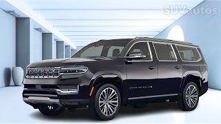 2024 Jeep Grand Wagoner Best New Ultra Luxury Large SUV MSRP Price 114595 [upl. by Itsud]