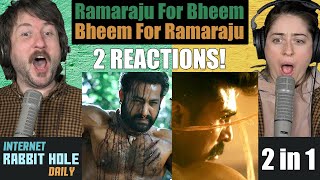 Ramaraju for Bheem  Bheem for Ramaraju  RRR  2 REACTIONS  irh daily REACTION [upl. by Lathan78]