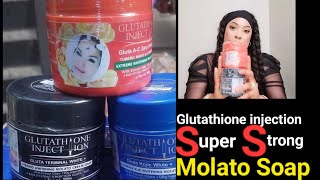 GLUTATHIONE INJECTION SUPER WHITENING MOLATO SOAP REVIEW [upl. by Auka94]