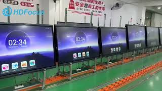 Chinese Interactive board factory testing 72hours [upl. by Esilegna]