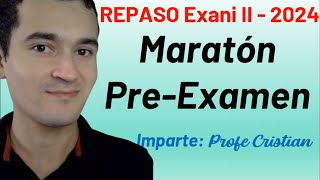 Exani II  Examen de admisión UADY 2024  MARATÓN PREEXAMEN [upl. by Jorgan771]