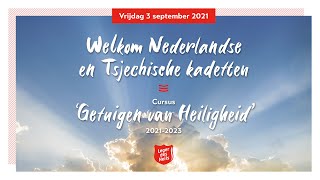 Welkom van de kadetten 2021 [upl. by Tinor111]