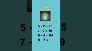 IQ mind power math quiz only for genius mathquiz mathmatics mathpuzzel [upl. by Tayyebeb]