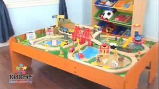 Build a Wood Train Set Thomas Brio Kidkraft Melissa amp Doug [upl. by Cooe]