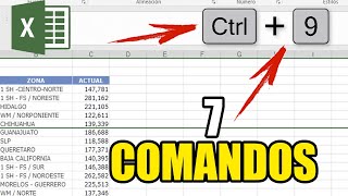 LOS 7 COMANDOS DE EXCEL QUE DEBES DOMINAR 2021 [upl. by Pooh]