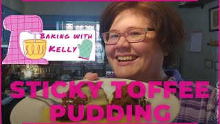 American Tries To Makes Sticky Toffee Pudding Using Black Treacle and Birds Instant Custard [upl. by Ylliw]