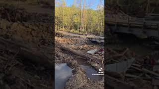 A look at Helenes damages in Western NC [upl. by Ffoeg]