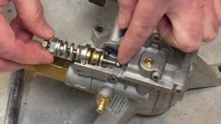 How a pressure washer unloader valve works with cutaway view [upl. by Anurag]