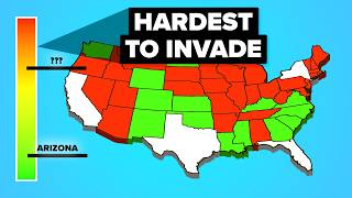 US States IMPOSSIBLE To Invade [upl. by Cassi]