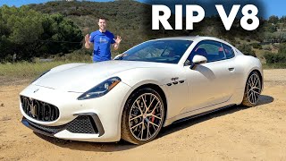 2024 Maserati Granturismo Trofeo Review  Great Without The V8 [upl. by Haas]