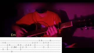 Tahanan  AdieGuitarFingerstyleTutorialTabChordsShortampEasy Version360pmp4 [upl. by Rudin]