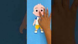 Help Baby JJ Get Ready Easy CoComelon Crafts cocomelon 123 shorts [upl. by Niamrahc]