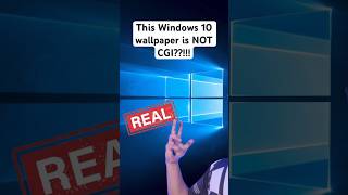 This Windows 10 Wallpaper is NOT CGI [upl. by Juley]