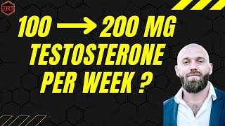 Testosterone Replacement Therapy Dosage  What is the BEST TRT Starting Dose [upl. by Chlores992]