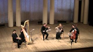 Jean Françaix Quintet №1 for flute string trio amp harp [upl. by Megan]