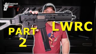 LWRC SMG 45 Pistol Submachine Gun 45ACP Field Stripped And Closeup Features [upl. by Yehs]