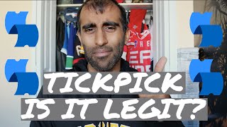 TICKPICK  BUYING RESALE TICKETS ONLINE  IS IT LEGIT [upl. by Otreblig212]