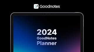 Ultimate 2024 Goodnotes Planner bestselling template 🚀 [upl. by Spense477]