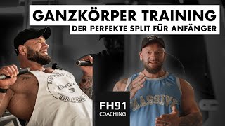 Dein OPTIMALER START im Gym 🦾 SO baust du ein Ganzkörper Training auf 🫵🏼 [upl. by Shenan]