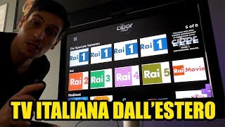 Come GUARDARE LA TV ITALIANA dallESTERO sul TV GRATIS PEZZOTTO LEGALE SERVIZIO IENE [upl. by Nnayrrehs]