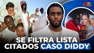 SE FILTRA LISTA CITADOS CASO DIDDY PONE A TEMBLAR A JLO KARDASHIAN Y TODA LA INDUSTRIA [upl. by Ecylla40]