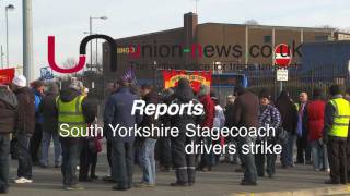 Stagecoach drivers strike [upl. by Hyacinthe]