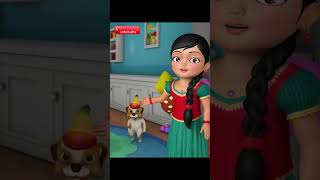 மியாவ் மியாவ் மீசைக்கார பூனை  Tamil Rhymes and Animal Sounds  infobells [upl. by Norra]